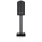 Bowers & Wilkins 805 D5 Bookshelf Loudspeaker - rear view of single Stealth Black speaker on stand