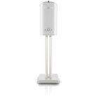 Bowers & Wilkins 805 D5 Bookshelf Loudspeaker - rear view of single Warm White speaker on stand
