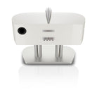 Bowers & Wilkins HTM81 D5 Center Channel Loudspeaker - rear view of Warm White speaker