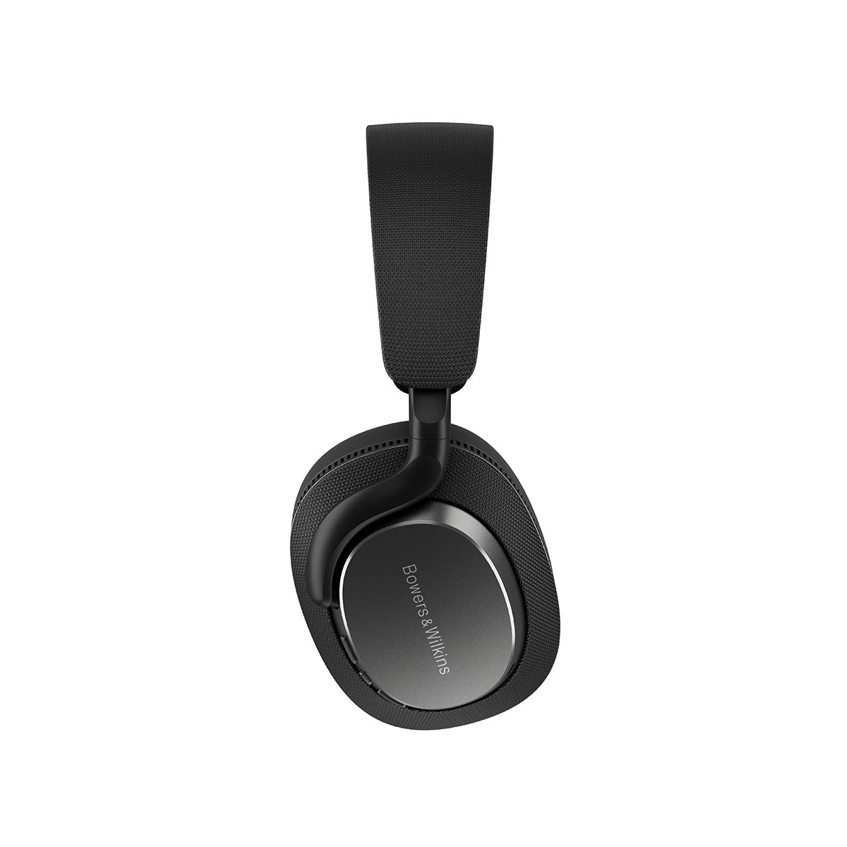 Bowers & Wilkins Px7 S3 Over-Ear Noise-Cancelling Headphones - Black - view of side of right earphone facing right
