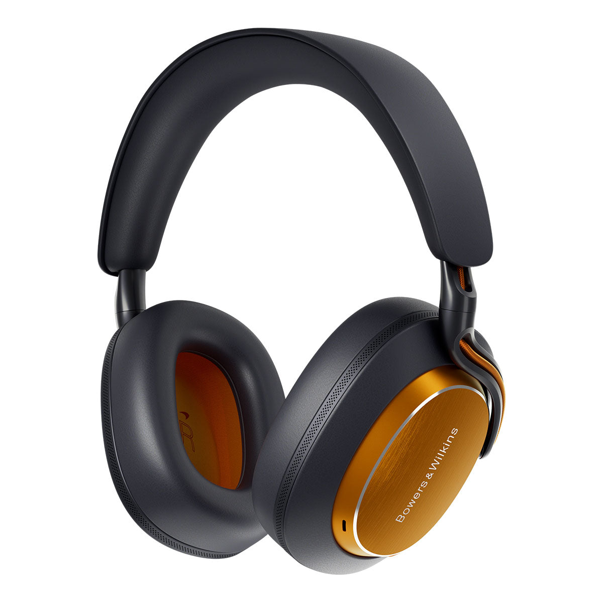 Bowers & Wilkins Px8 S2 McLaren Edition Wireless Over-Ear Headphones - front view angled left