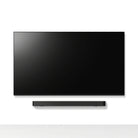 Sony BRAVIA Theater Bar 7 Soundbar front view mounted on wall below TV