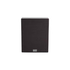 Lyngdorf MH-2 Satellite Speaker white speaker front view with black grille