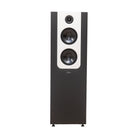 Lyngdorf FR-2 Speaker - Black with white baffle and no grille