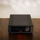 Rega Brio MK7 Integrated Amplifier - lifestyle shot top and front view on counter