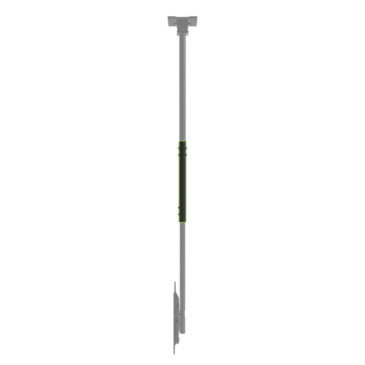 Kanto CM-EXT60 Extension for Indoor CM Series Hanging Ceiling TV Mounts, 60 cm