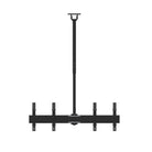 Kanto CM600B4B Back-to-Back Quad Screen TV Ceiling Mount for Four 40” to 45” TVs