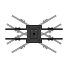 Kanto CM600BTB Back-to-Back Dual Screen TV Ceiling Mount for 40” to 80” TVs
