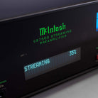 McIntosh CS7500 Streaming Preamplifier -  detail of front panel display