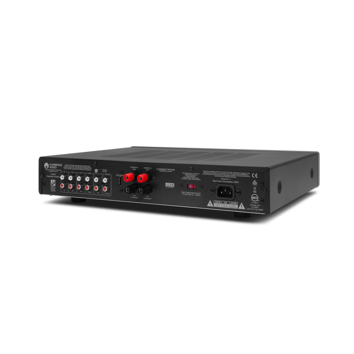 Cambridge Audio AXA35 Integrated Stereo Amplifier with (Built-in) Phono-Stage