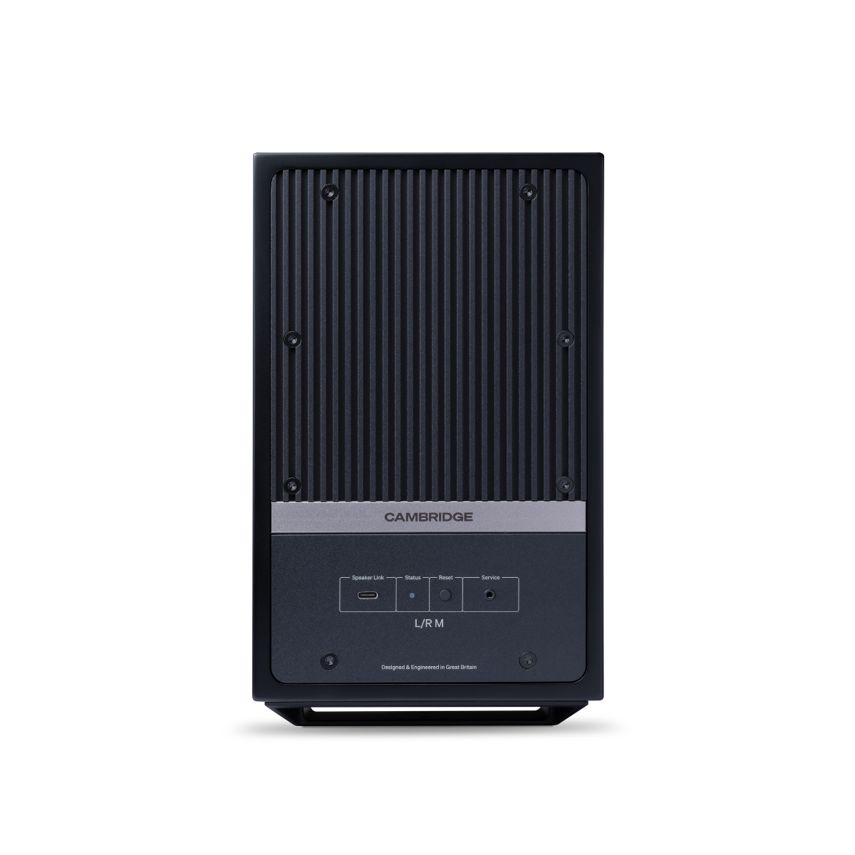 Black Cambridge Audio L/R M Compact Active Stereo Streaming Speakers 