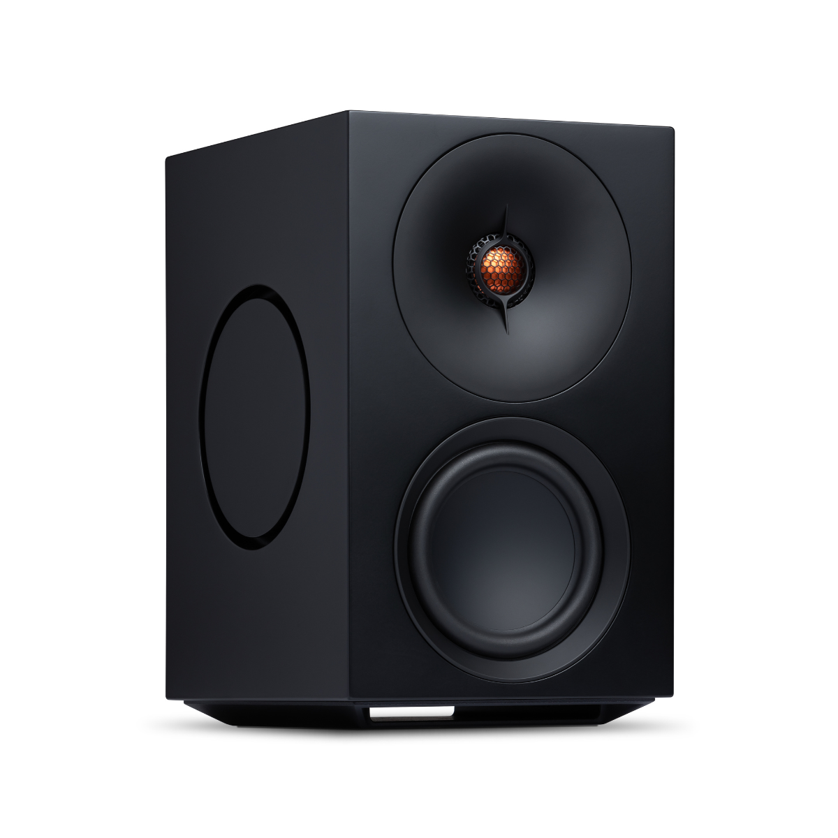 Black Cambridge Audio L/R M Compact Active Stereo Streaming Speakers