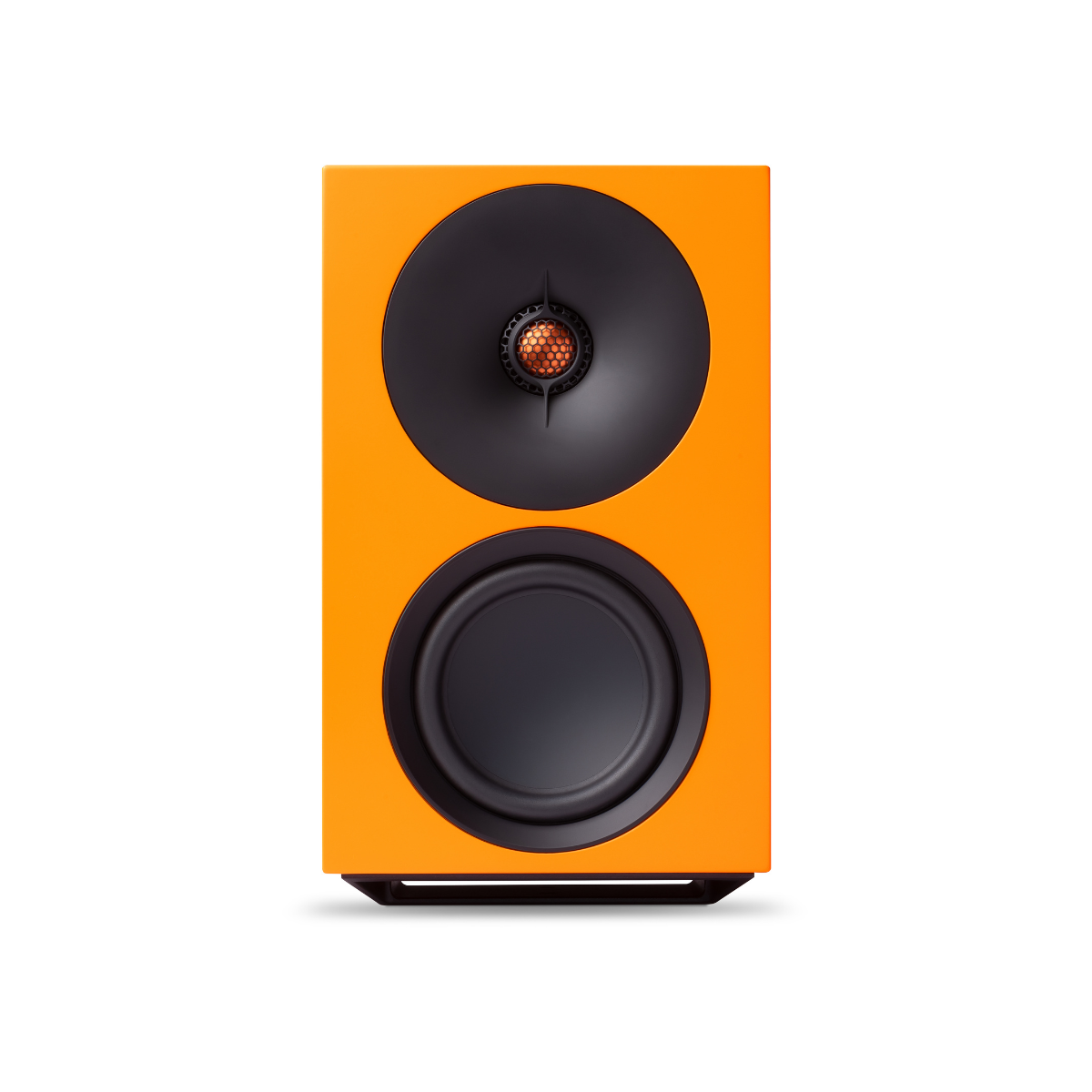 Orange Cambridge Audio L/R M Compact Active Stereo Streaming Speakers 