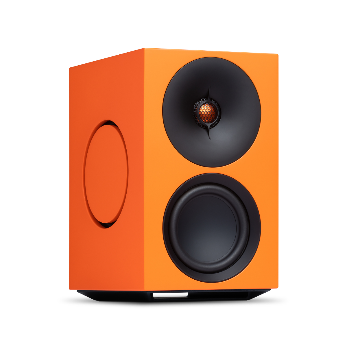 Orange Cambridge Audio L/R M Compact Active Stereo Streaming Speakers 