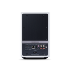 White Cambridge Audio L/R M Compact Active Stereo Streaming Speakers 