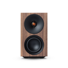 Front view of a Cambridge Audio L/R S Ultra Compact Active Stereo Speakers