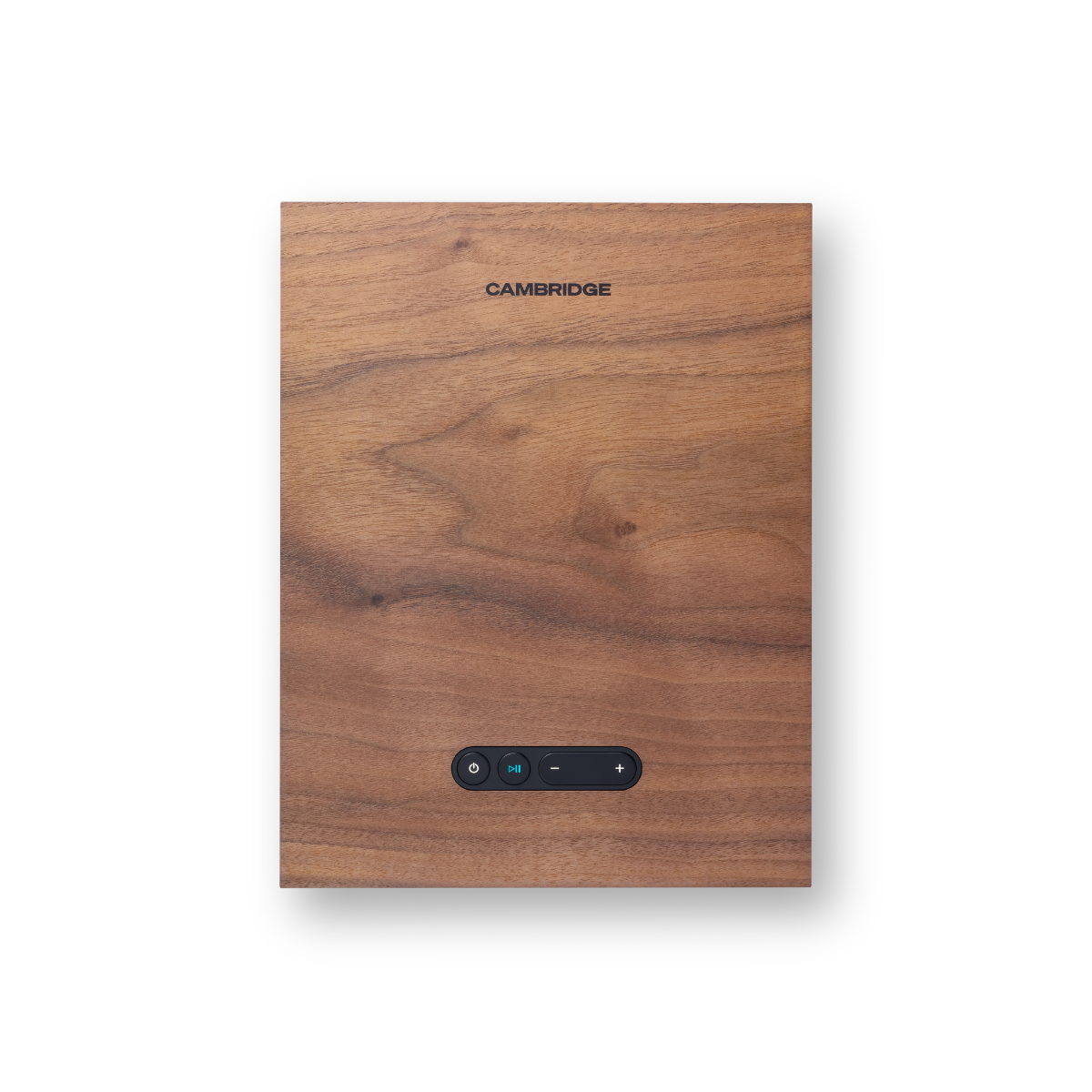 Walnut Cambridge Audio L/R X Advanced active stereo streaming speakers 