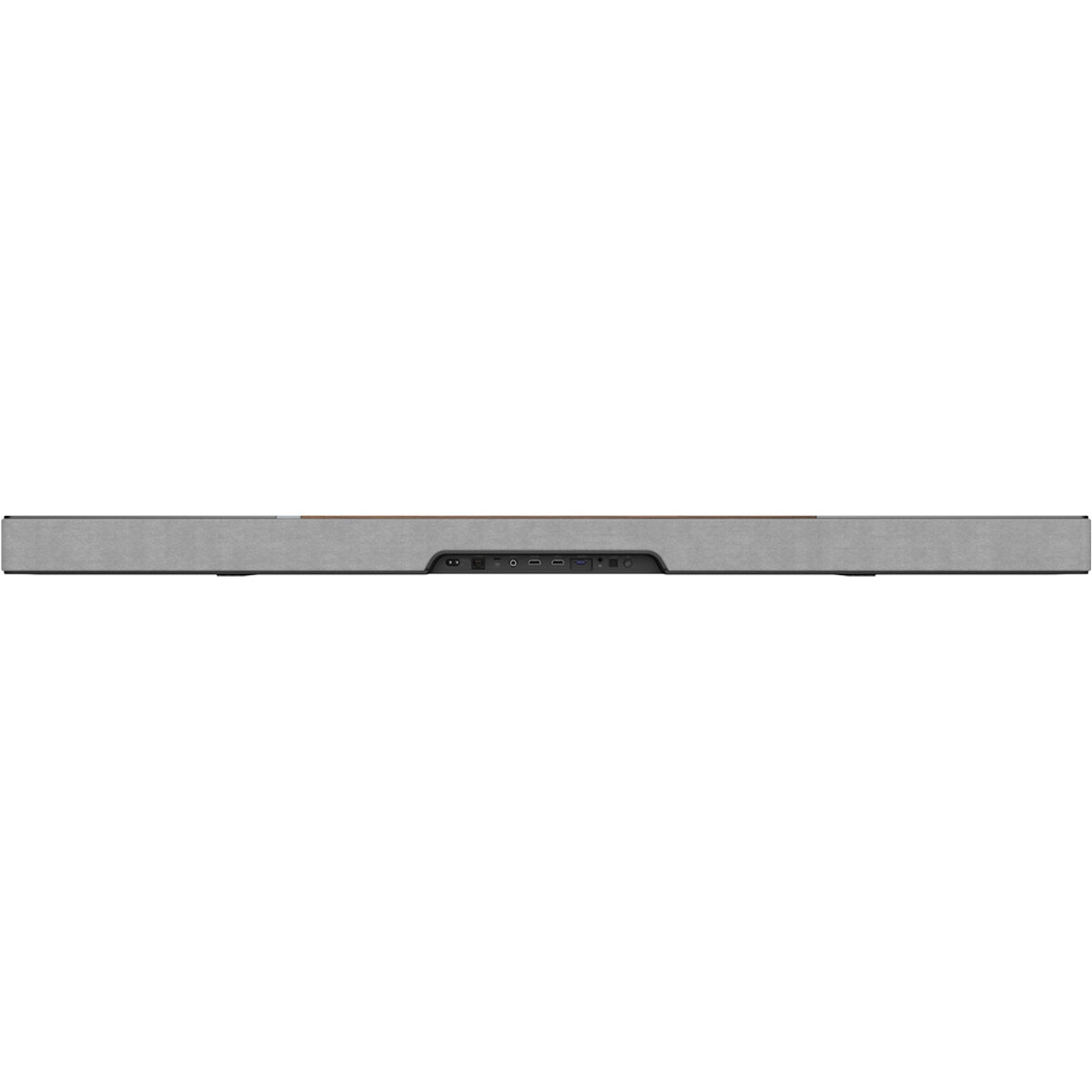 Klipsch Flexus Core 300 5.1.2-Channel Dobly Atmos Soundbar walnut rear view