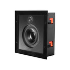 Lyngdorf D-5 In-Wall Speaker front view without grille angled left