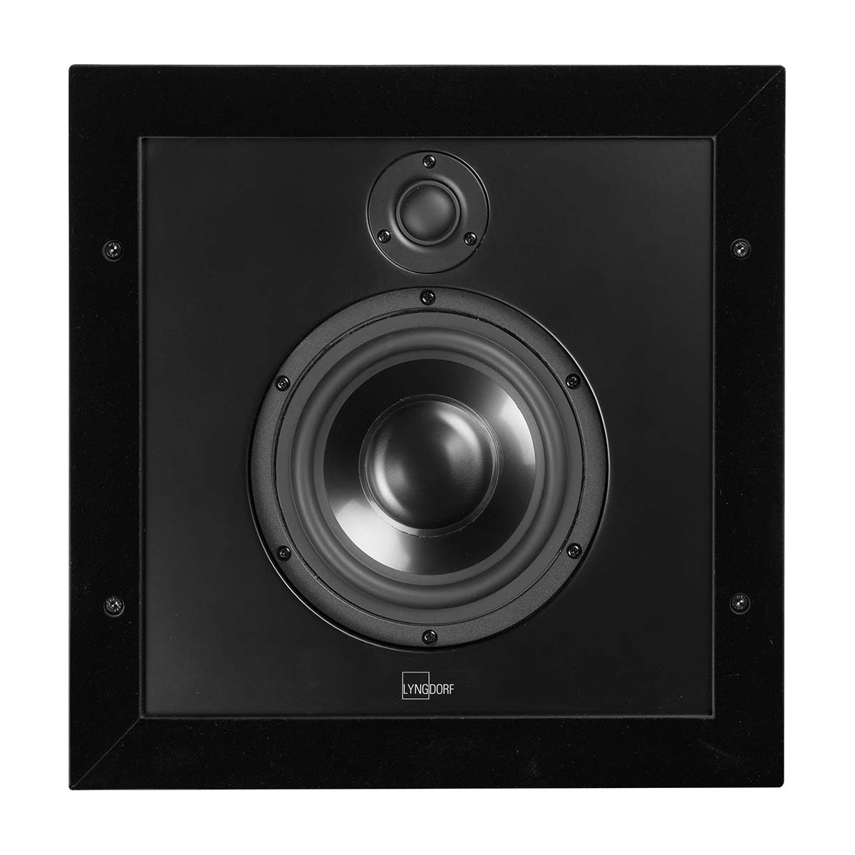 Lyngdorf D-5 In-Wall Speaker front view without grille