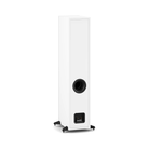 A white Dali Sonik 7 floorstanding speaker with a black circular driver and a black front port, shown on a plain white background.