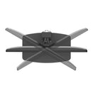 Black grill on a white background