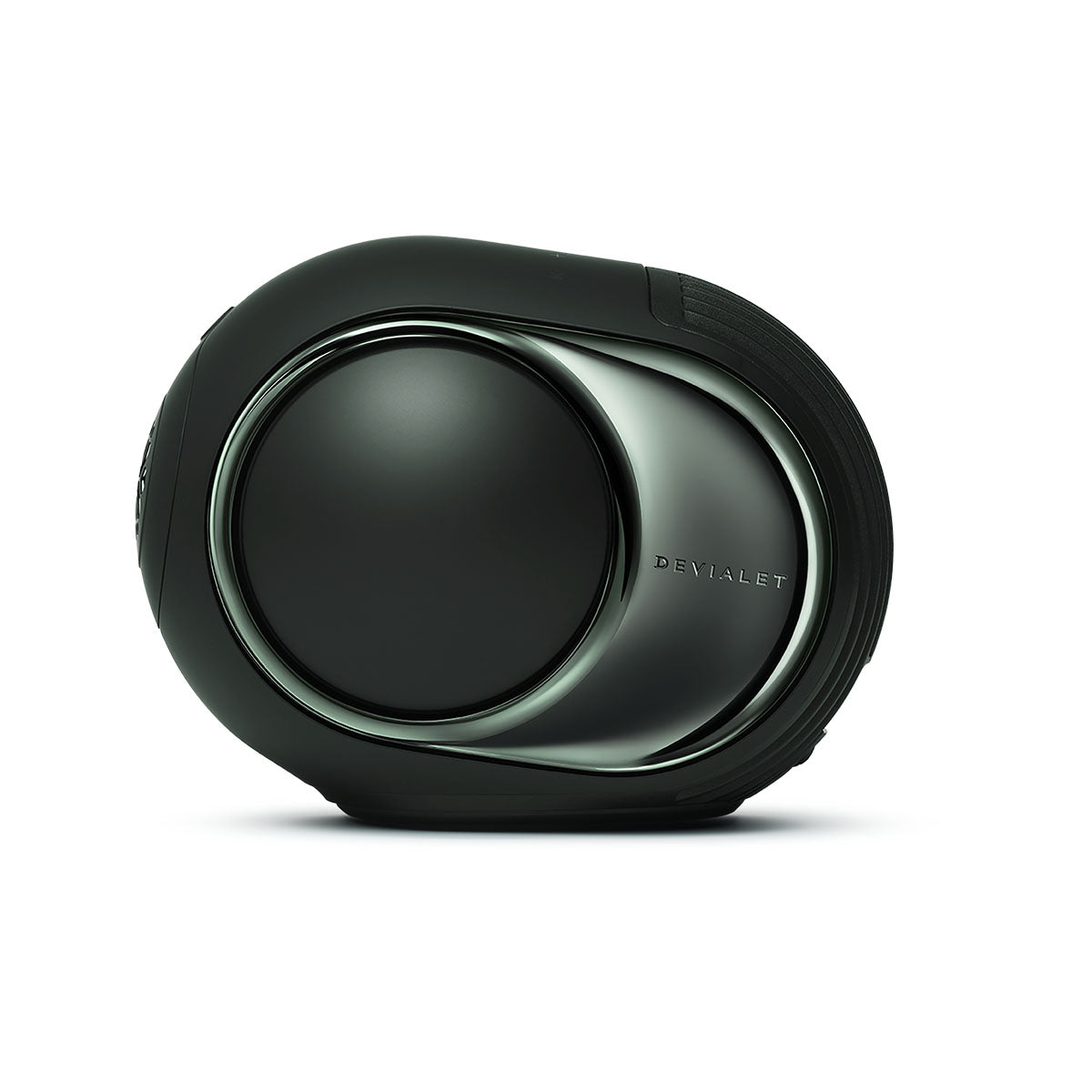 Devialet Phantom Ultimate 98 dB High-End Connected Speaker - Deep Forest - side view facing left