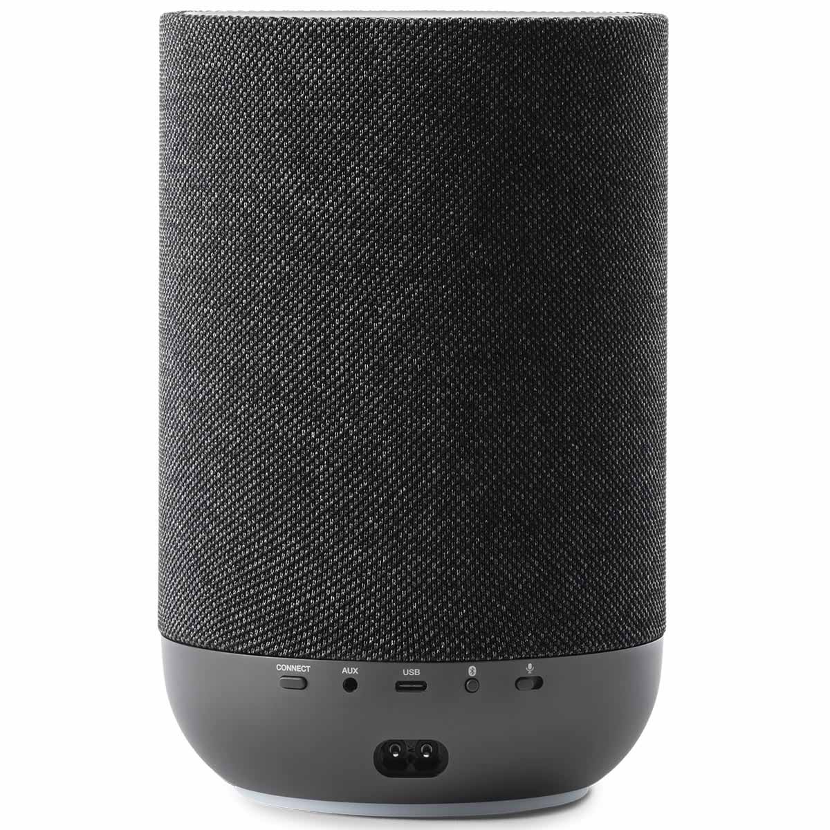 Denon Home 200 Stereo Wireless Smart Speaker - Black - rear view