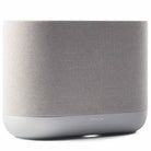 Denon Home 400 Stereo Wireless Smart Speaker - Silver - front view angled right