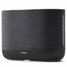 Denon Home 400 Stereo Wireless Smart Speaker - Black - front view angled left