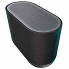 Denon Home 400 Stereo Wireless Smart Speaker - Black - high angle top and side view angled left