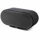 Denon Home 600 Stereo Wireless Smart Speaker - Black - front and top view angled left