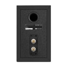 Wharfedale Diamond 12.0i 2-Way Bookshelf Speakers - single black speaker rear view