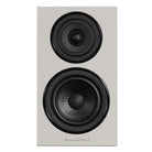 Wharfedale Diamond 12.1i 2-Way Bookshelf Speakers - single grey speaker front view without grille