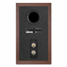Wharfedale Diamond 12.1i 2-Way Bookshelf Speakers - single walnut speaker rear view