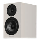 Wharfedale Diamond 12.2i 2-Way Bookshelf Speakers - single grey speaker front view angled left without grille