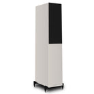 Wharfedale Diamond 12.3i 2.5-Way Floorstanding Speakers - single grey speaker front view angled right with grille
