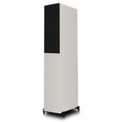 Wharfedale Diamond 12.4i 2.5-Way Floorstanding Speakers - single grey speaker front view angled left with grille