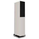 Wharfedale Diamond 12.4i 2.5-Way Floorstanding Speakers - single grey speaker front view angled right with grille