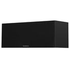 Wharfedale Diamond 12.Ci 2-Way Centre Speaker - single black speaker front view angled left with grille