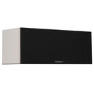 Wharfedale Diamond 12.Ci 2-Way Centre Speaker - single grey speaker front view angled right with grille