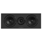 Wharfedale Diamond 12.Ci 2-Way Centre Speaker - single walnut speaker front view without grille