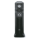 Focal Diva Alta Utopia 4-Way Active Wireless Loudspeaker - single Black High Gloss speaker without grilles - front view