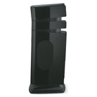 Focal Diva Alta Utopia 4-Way Active Wireless Loudspeaker - single Black High Gloss speaker - side view facing left