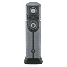 Focal Diva Alta Utopia 4-Way Active Wireless Loudspeaker - single Grey Felt speaker without grilles - front view