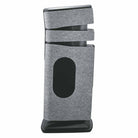 Focal Diva Alta Utopia 4-Way Active Wireless Loudspeaker - single Grey Felt speaker - side view facing left