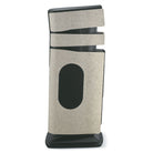 Focal Diva Alta Utopia 4-Way Active Wireless Loudspeaker - single Ivory Felt speaker - side view facing left