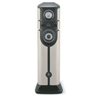 Focal Diva Alta Utopia 4-Way Active Wireless Loudspeaker - single Off-White High Gloss speaker without grilles - front view