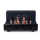 PrimaLuna Evo 400 Tube Preamplifier - Black - front view without grille