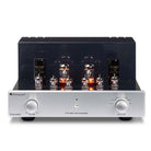 PrimaLuna Evo 400 Tube Preamplifier - Silver - front view without grille
